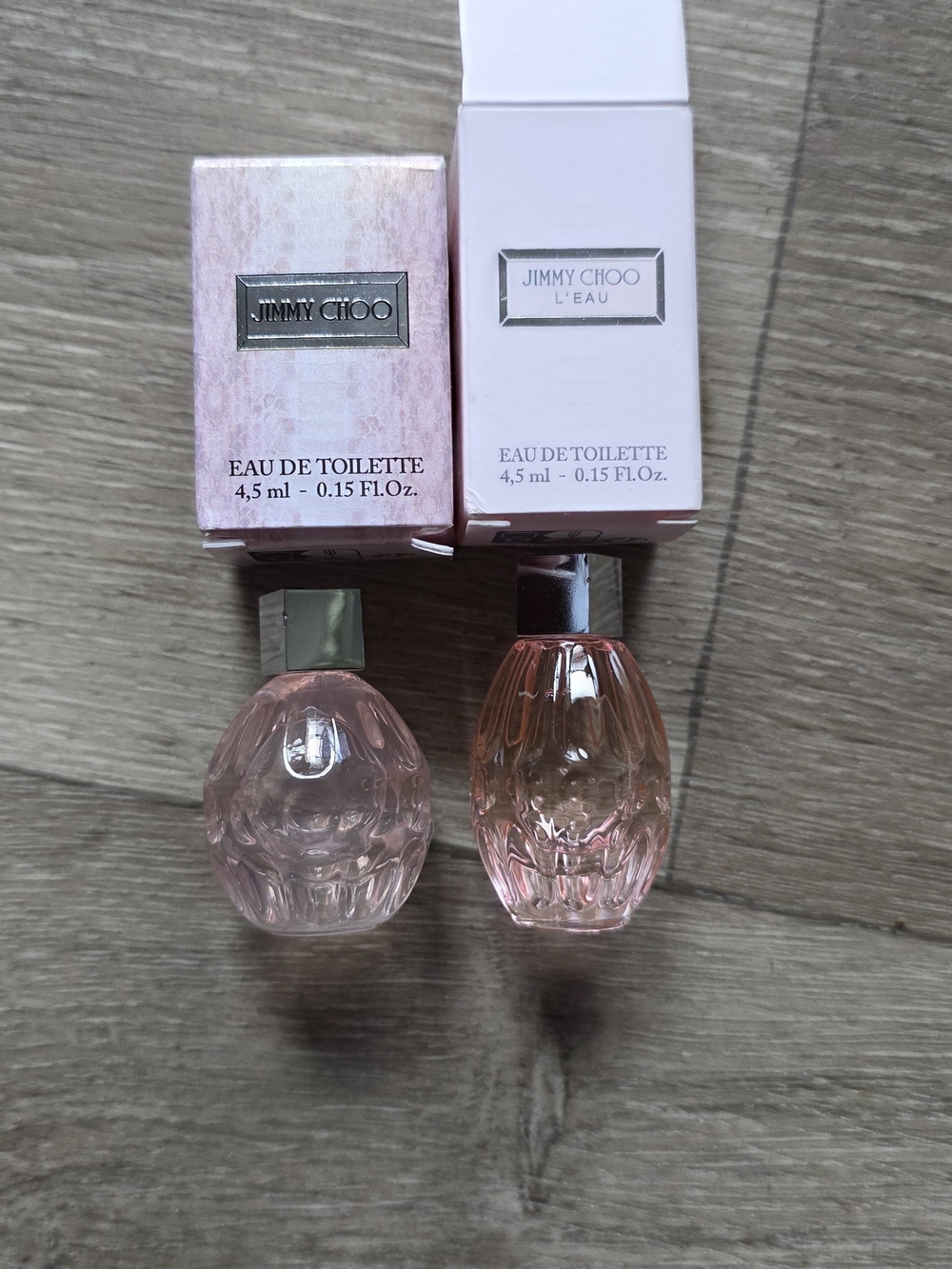 Jimmy Choo L'Eau Mini Duo - Light Pink Bottles